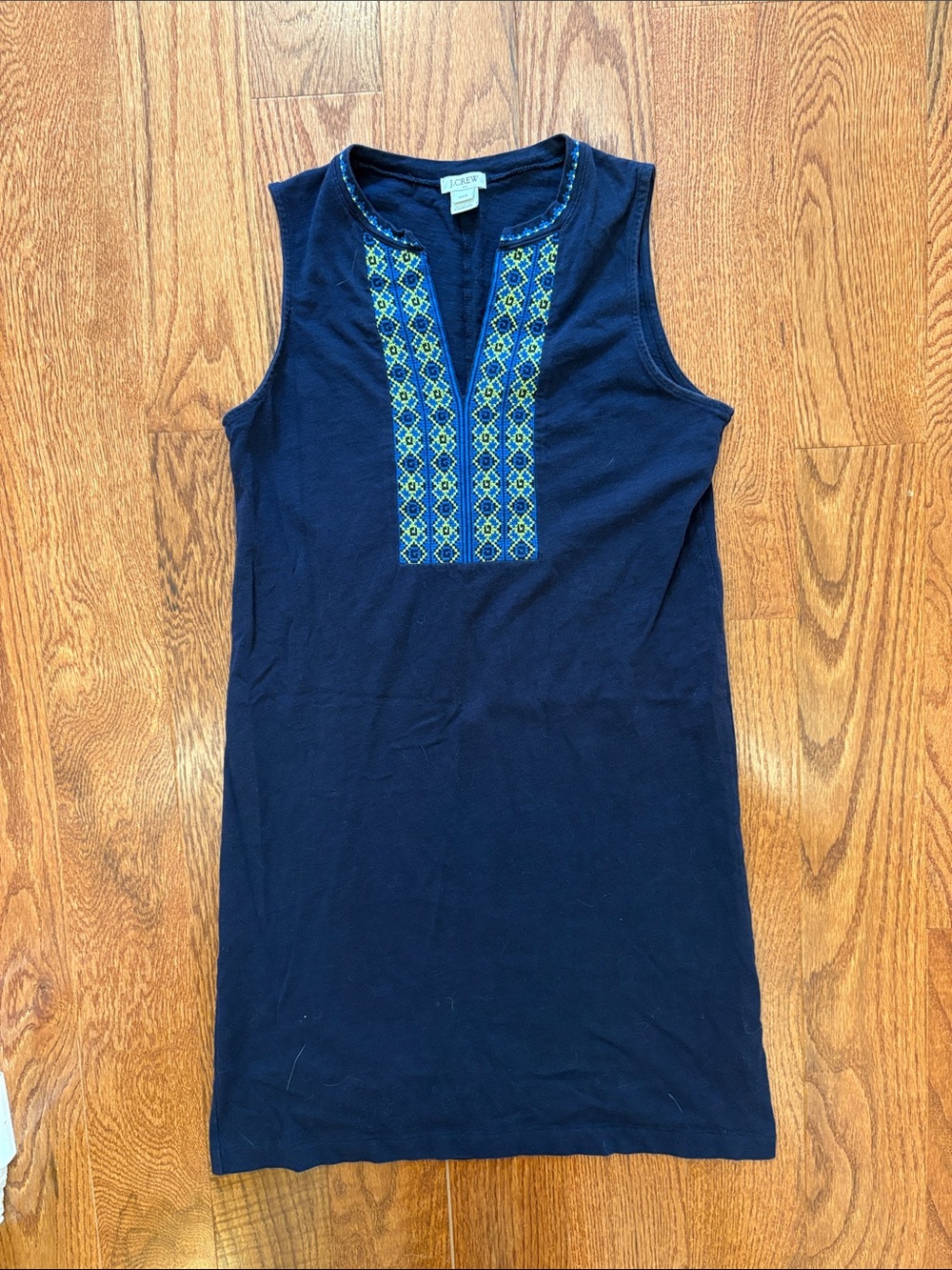J. Crew Embroidered Dress